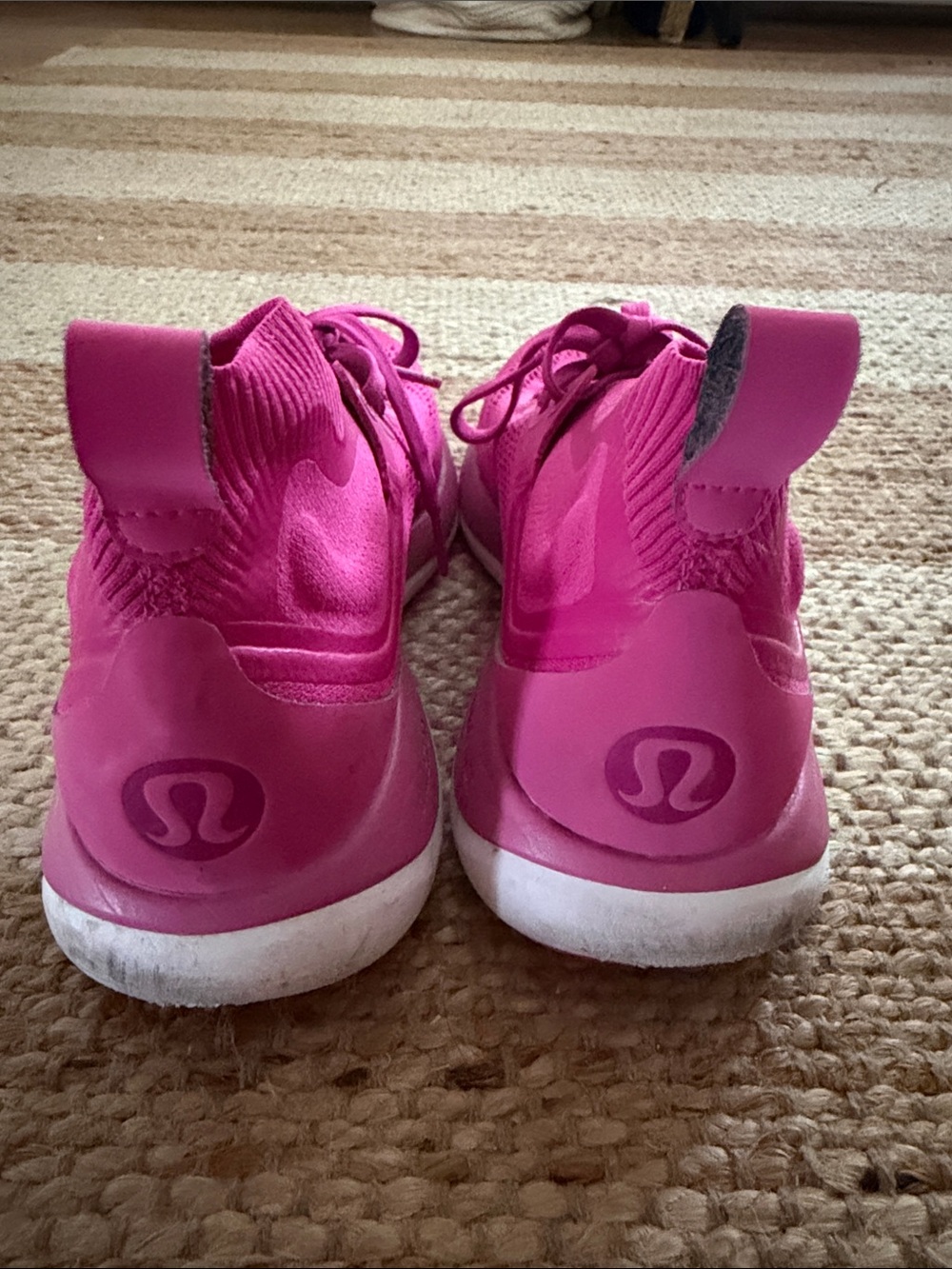 lululemon Hot Pink Sneakers